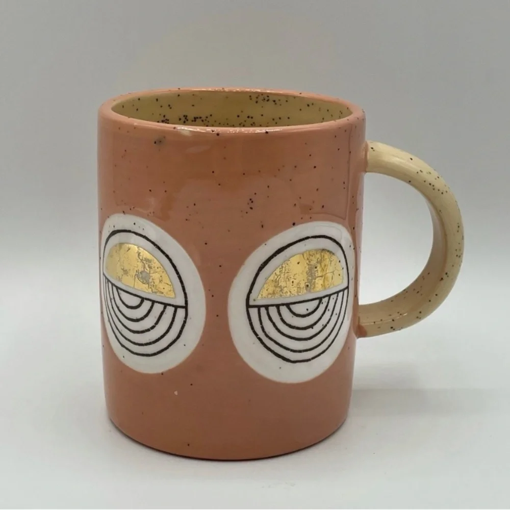 Anthropologie‎ Cathy Terepocki Clay Ceramic Mug Unused